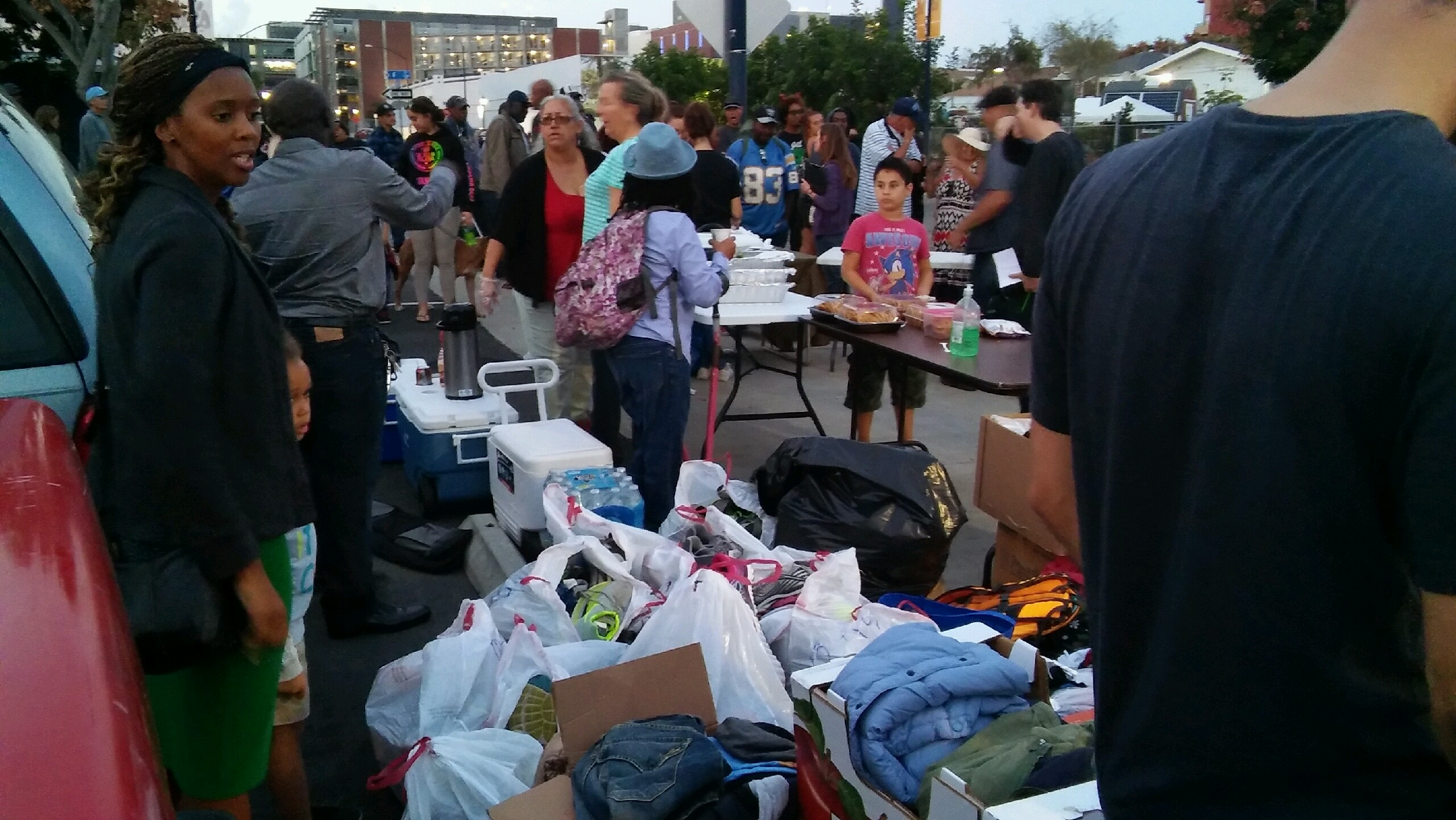 Food & Clothing for the Homeless of San Diego Streets of