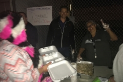 You feel like number one when you feed the homeless!