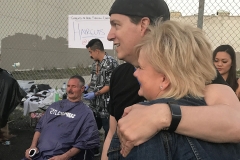 Dan and Mary are excited about all the homeless people being helped on the streets.