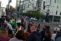 Many San Diego homeless came for free food, clothes and haircuts