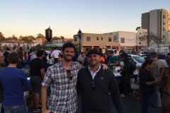 John and Eric at our Easter homeless event