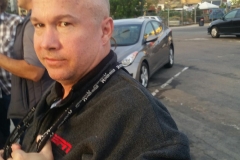 #1 - Homeless man AFTER his haircut