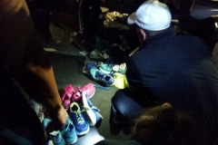New running shoes for San Diego's homeless courtesy of Road Runner Sports.