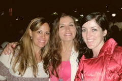 Suzy, Marta and Jo serving the homeless for Thanksgiving.