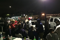 The hair cutting station downtown for San Diego's homeless population.