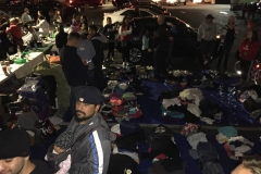100s of clothing donations were given for Christmas to the Streets of Hope San Diego.