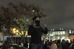 Dan talks about the gift of Jesus during the Streets of Hope San Diego homeless Christmas event.