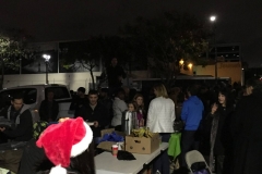 Part 5 - Tammy cutting a homeless man's hair during the Streets of Hope Christmas event.