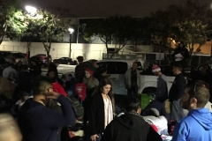 Serving the homeless in San Diego during Christmas.