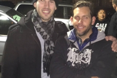 Joe and Jeremy serving the homeless in San Diego during Christmas.
