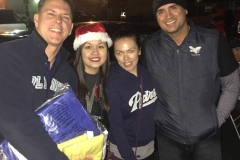 Derek, Tammy, Julie and Eric of the Streets of Hope San Diego Christmas Event.