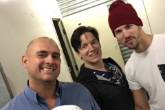 Suzy, Eric, Dan and Joe glad that Milton's storage unit is empty and clean!