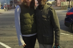 Anne and Shane, homeless man Shane was healed and could feel again on his right side!