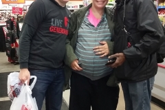 Jane and Shane pregnant 9 months and homeless in downtown San Diego