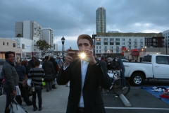 It was a photographic moment at our Easter Homeless Event in downtown San Diego.