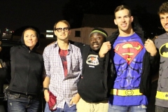 We love to feed the homeless, even on Halloween.