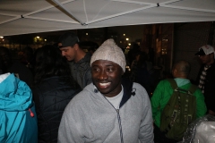 Conrad loves to feed the homeless.