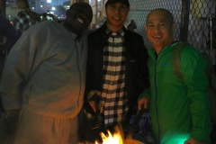 Streets of Hope San Diego volunteers all smiles at our homeless Thanksgiving event.