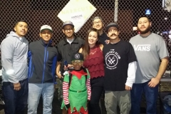 Little Santos joins the Streets of Hope hair cutting crew after cutting over 35 homeless people's hair.