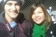 Nate and Emma document the Streets of Hope San Diego Christmas Event.