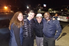 Tammy, Lyle, Carlos and Conrad at the Streets of Hopea