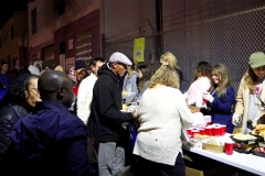Thanks to all the volunteers who helped feed the homeless at Christmas.