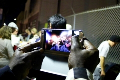 A photo of Conrad taking a selfie, see Nate's camera in the selfie?