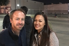 Erik and Tammy ready to serve downtown San Diego's homeless.