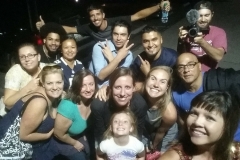 A few of the Streets of Hope San Diego team after feeding the homeless on 9/11