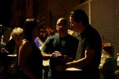 Tammy, Paul and Dan excited about the progress of the Streets of Hope San Diego Thanksgiving event