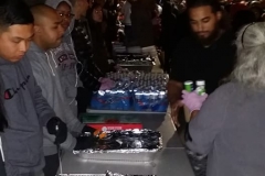 We fed over 200 homeless people at our Christmas event on the streets downtown.