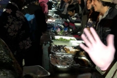 High five for feeding the homeless on Christmas.