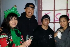 It's rewarding and fun to pass out candy canes to the homeless on Christmas!