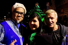 Thumbs up for serving the homeless downtown San Diego on Christmas