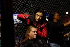Kaanchan S Farkiya, Ms. Asian North America 2016-17, joined the Streets of Hope San Diego to cut hair for the homeless. Thanks, Kaanchan!