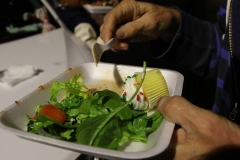 Serving the homeless a great, healthy meal on Christmas