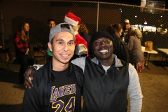 Carlos and Conrad all smiles at our Streets of Hope San Diego Christmas event.