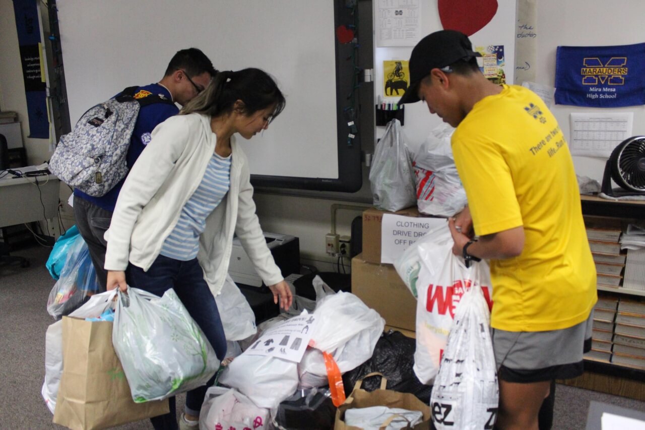 The donations for San Diego's homeless are piling up!