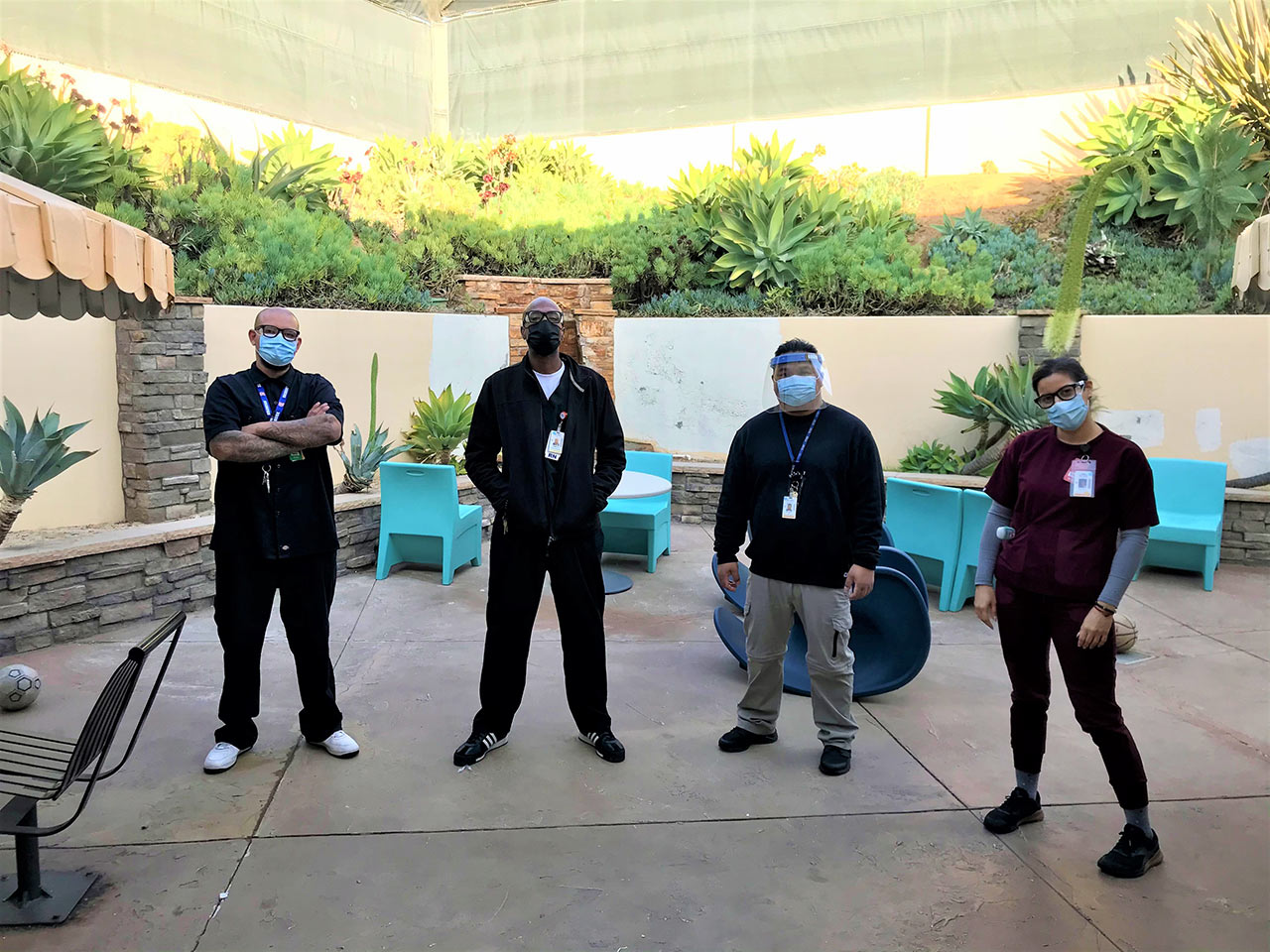 Thanks to the Sharp Mesa Vista Hospital  staff for donating to the homeless.