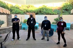 Thanks to the Sharp Mesa Vista Hospital  staff for donating to the homeless.