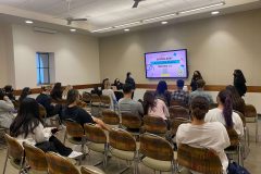 Nicole and the SDSU Doctors Without Borders review what should be in the downtown homeless kits.