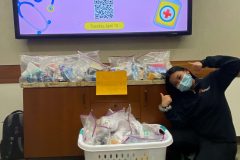 The SDSU Doctor Without Borders drop of they personally made Donation Kit for the homeless