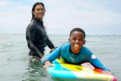 Learning to surf - Streets of Hope Kids