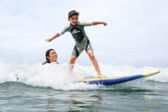 Standing up on the board - Streets of Hope Kids