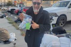 Ramone receives a care package and has tears after reading their encouraging notes.