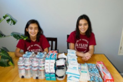 Kids make homeless care packages for downtown San Diego homeless