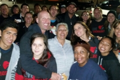 Streets of Hope San Diego group photo at our Thanksgiving 2015 serve the homeless event.