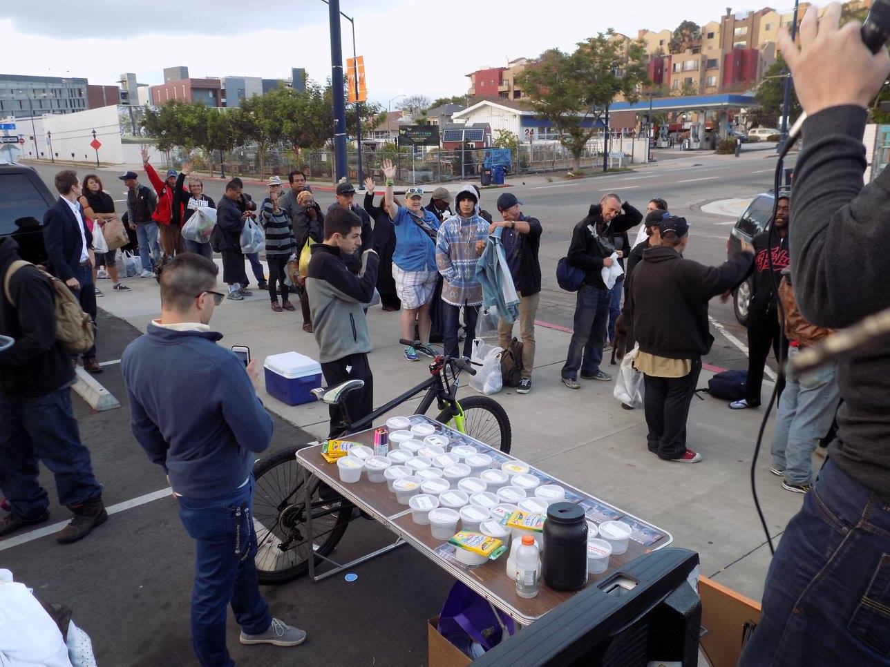 Special Downtown Homeless Feeding Clothing San Diego Event