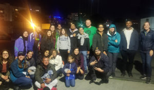 This Monday night the Sierra Service Project, led by Angela, joined the Streets of Hope San Diego to serve San Diego's Homeless. 