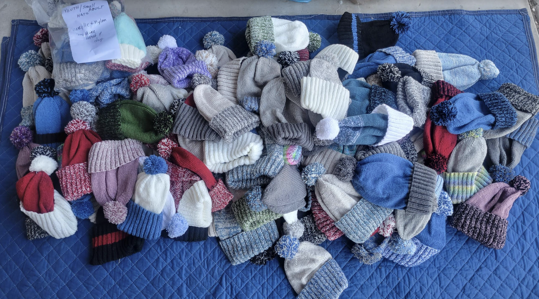 Streets of Hope San Diego Volunteers Knits a Hundred Hats for the Homeless